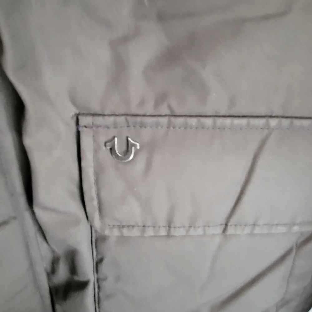 True Religion Dark Brown Puffer Jacket - Picture 7 of 7